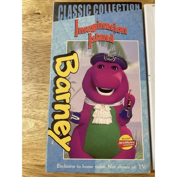 Barney’s Imagination Island Classic Collection VHS 1994 Barney Home Video - Picture 2 of 5
